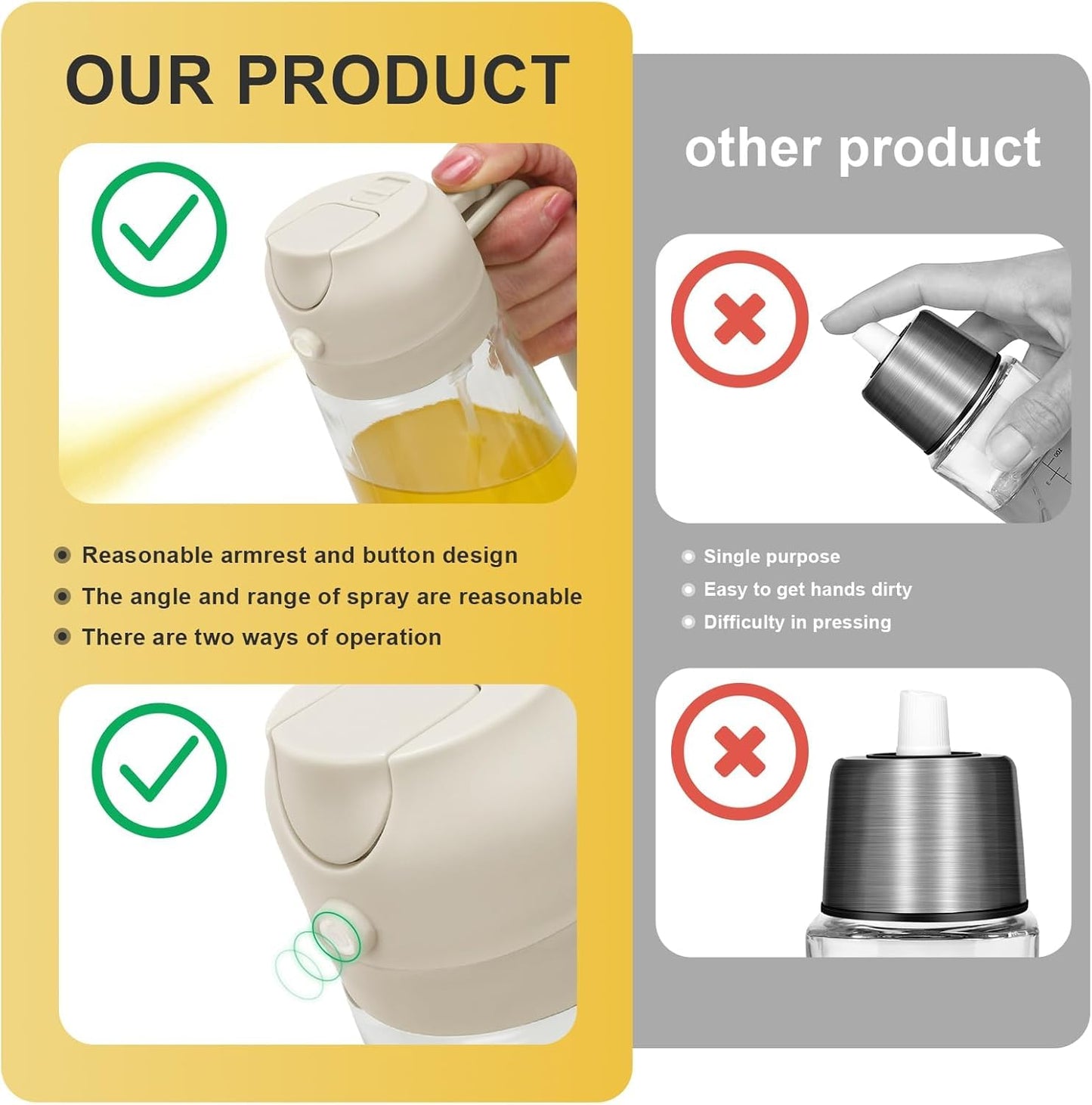 oil dispenser set