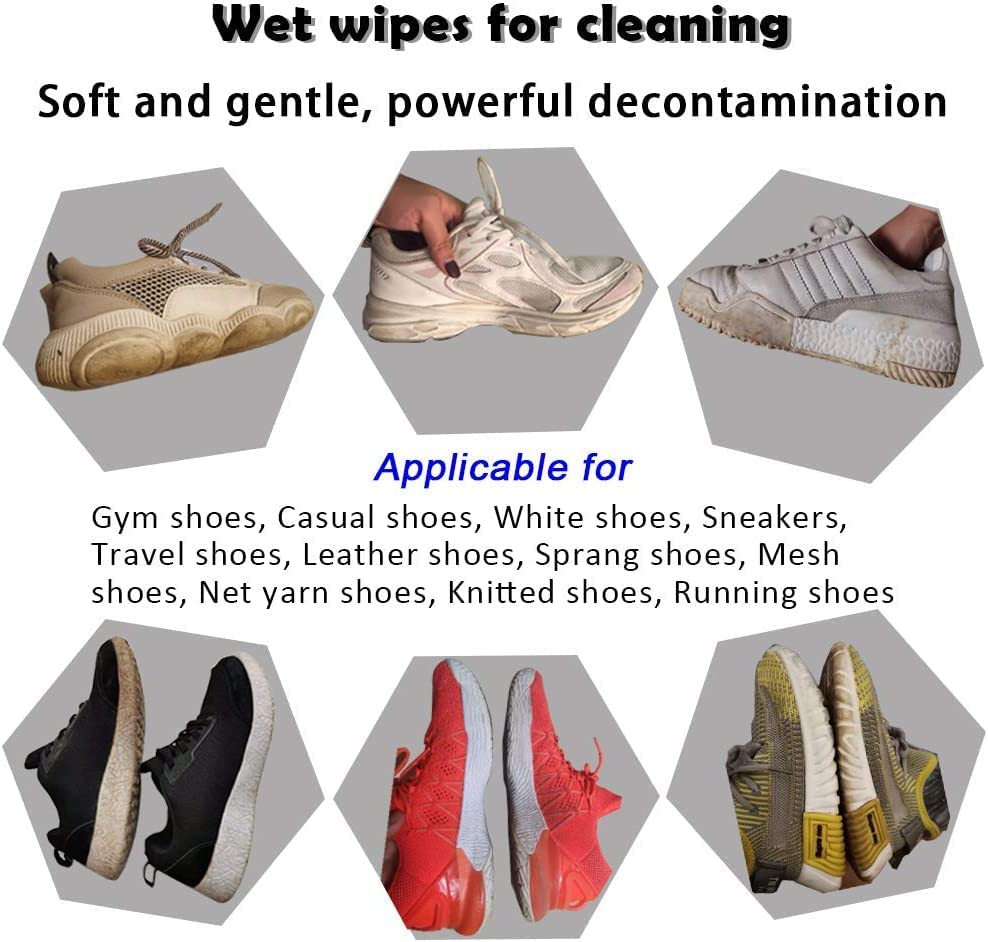 Sneaker Wipes - 80 Wipes Pack