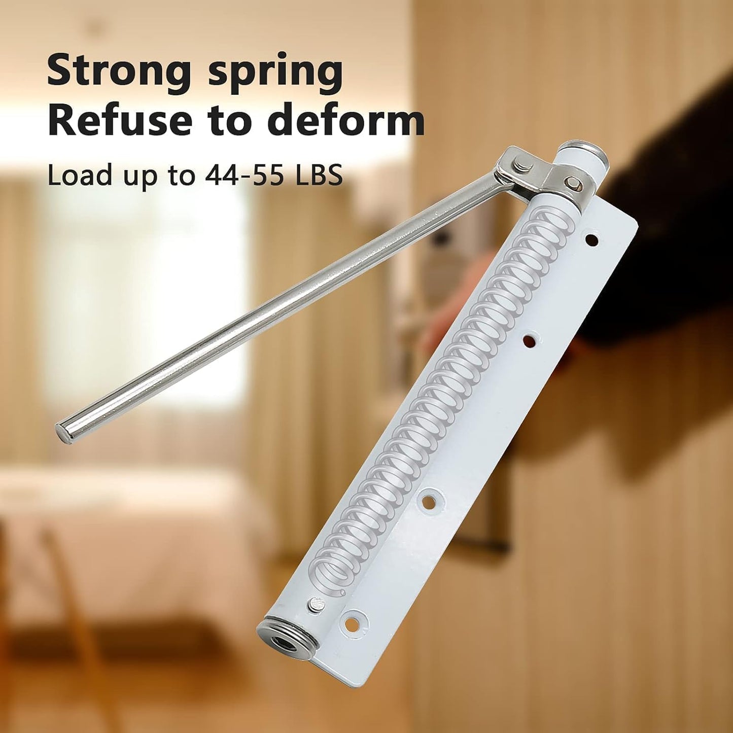 Heavy-Duty Stainless Steel Spring Door Closer