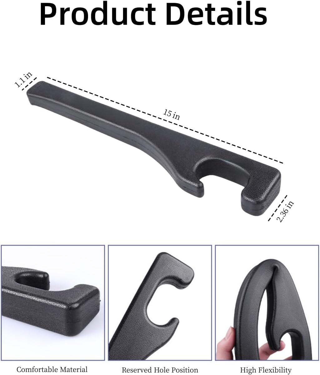 HomeCove - 2PCS Car Seat Gap Filler with Phone Holder – Universal Fit for Cars & SUVs