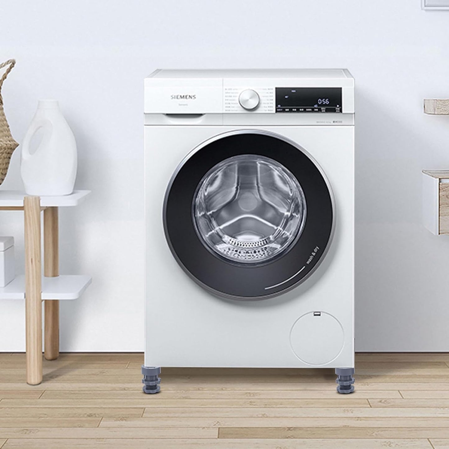 Washing Machine Height Adjusing Vibration Pads (4 Pcs Set)