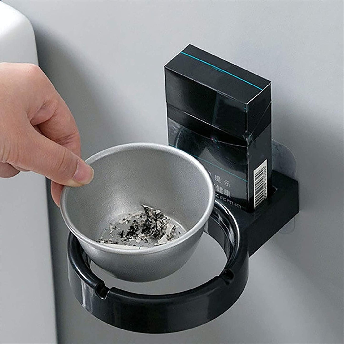 wall mounted ashtray
