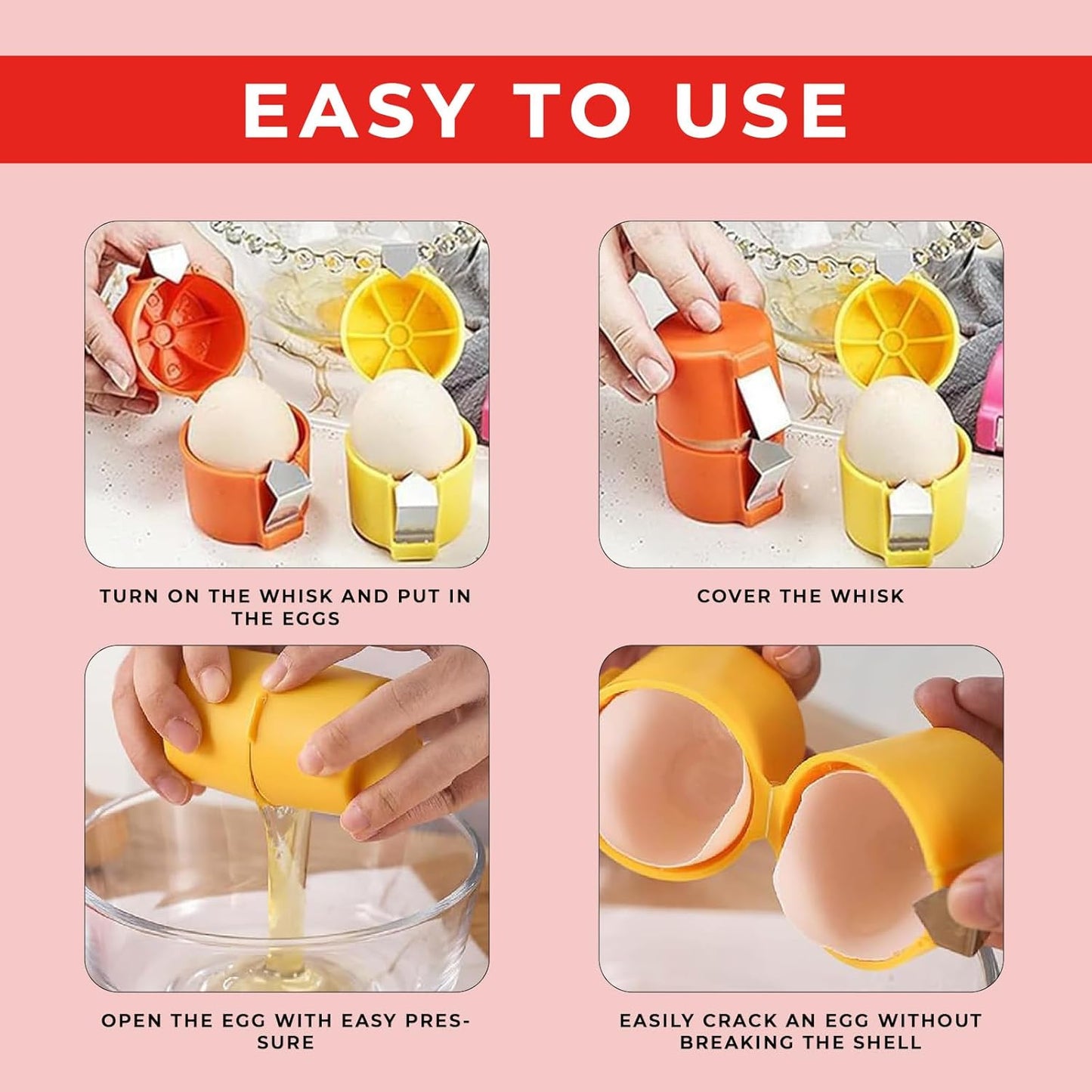 HomeCove™️ Egg Shell Opener - Buy 1 Get 1 Free