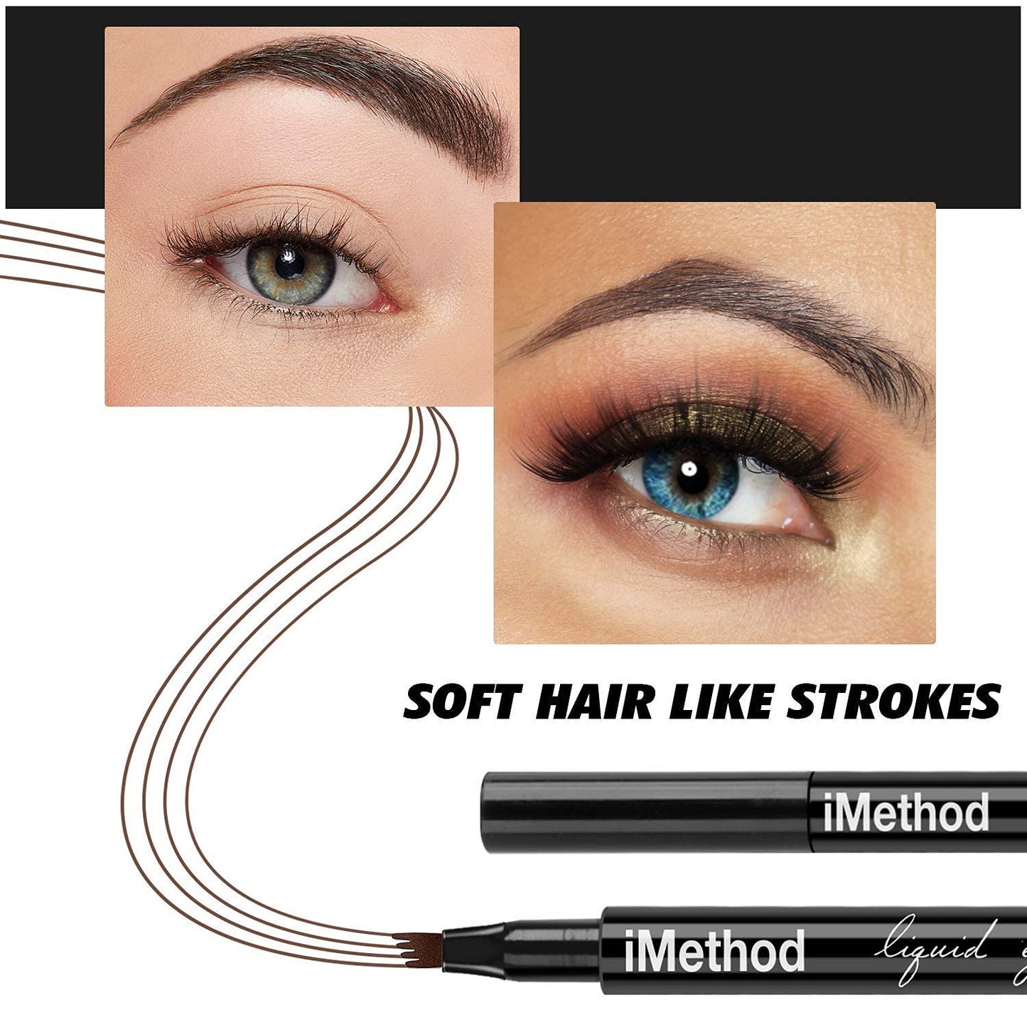 Microblading Eyebrow Pen - Waterproof 4 Points