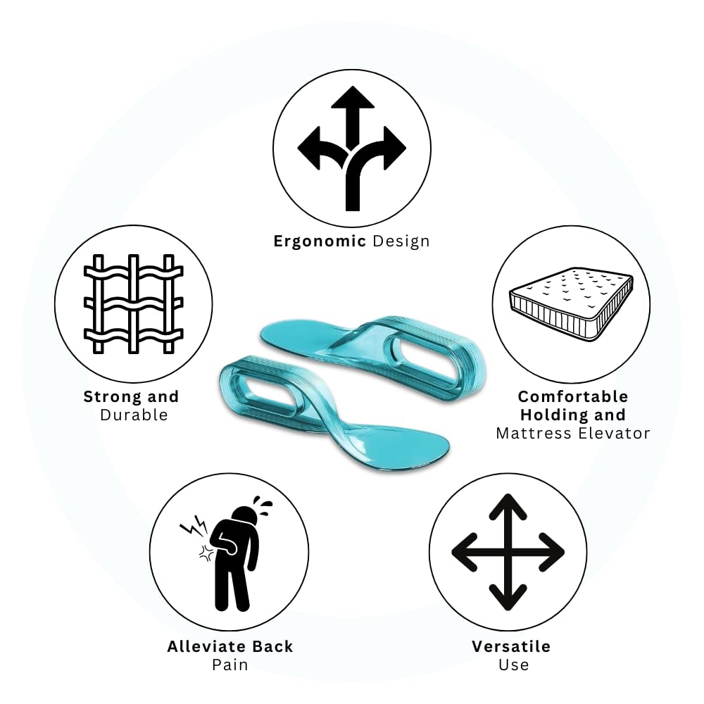 2-in-1 Mattress Lifter & Bedsheet Tucker Tool (Pack of 2)