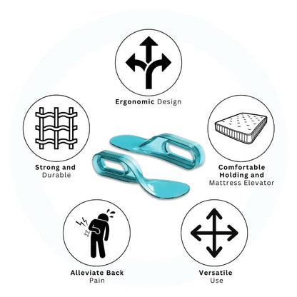 2-in-1 Mattress Lifter & Bedsheet Tucker Tool (Pack of 2)