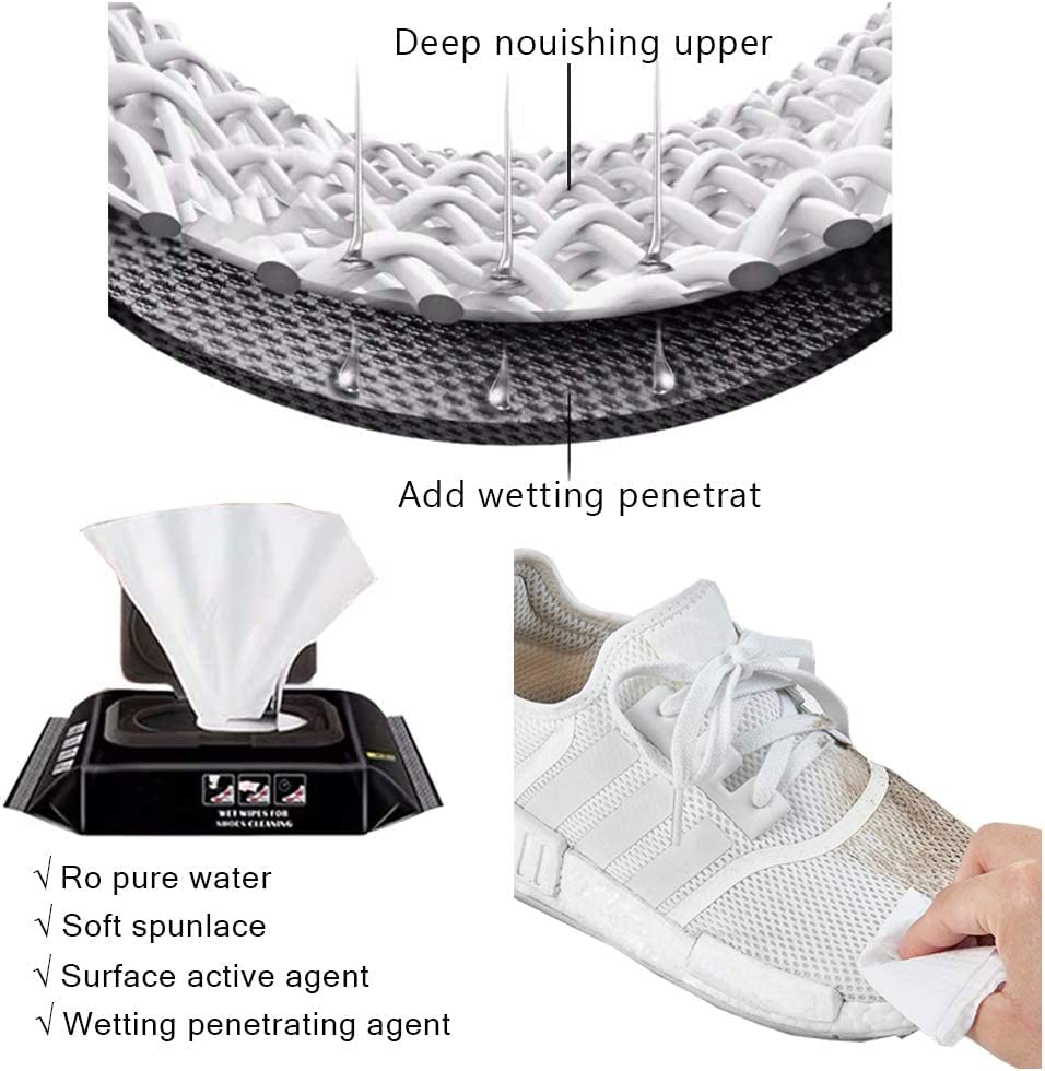Sneaker Wipes - 80 Wipes Pack
