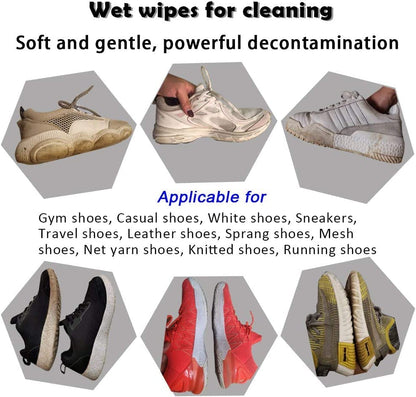 Sneaker Wipes - 80 Wipes Pack