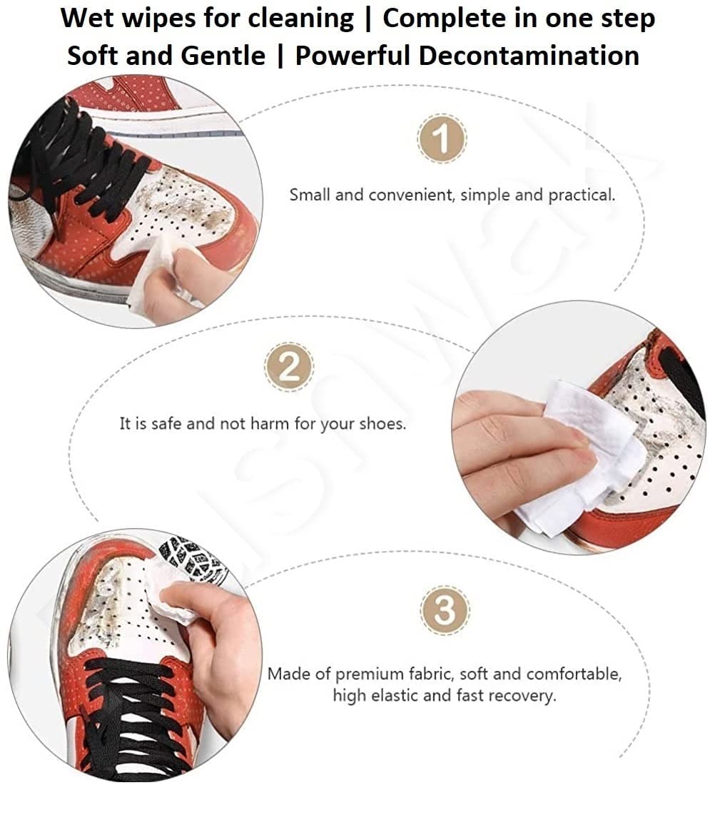 Sneaker Wipes - 80 Wipes Pack