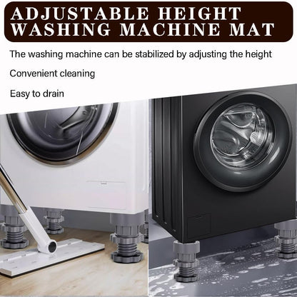 Washing Machine Height Adjusing Vibration Pads (4 Pcs Set)