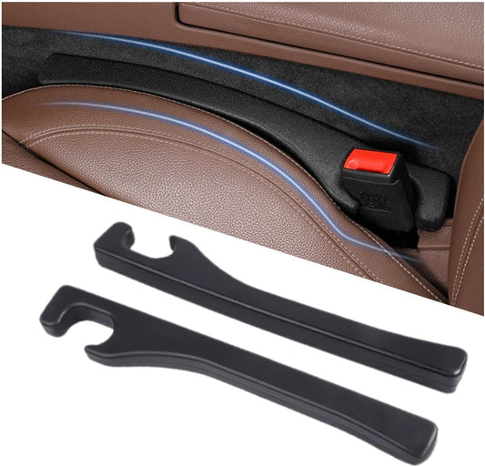 HomeCove - 2PCS Car Seat Gap Filler with Phone Holder – Universal Fit for Cars & SUVs
