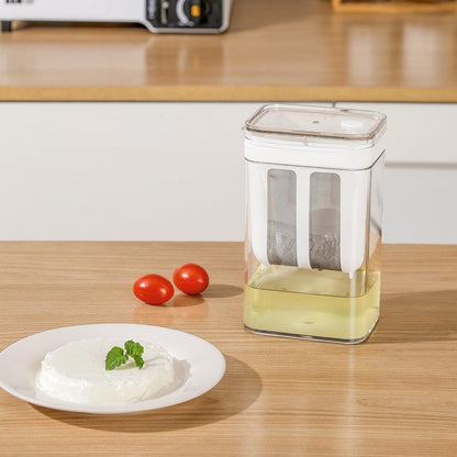 HomeCove™ Hung Curd Maker 1100 ML | Yogurt Strainer for Homemade Greek Yogurt & Paneer