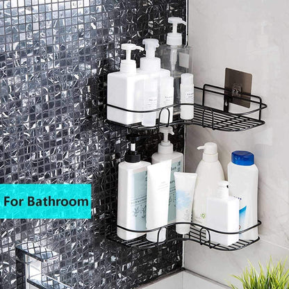 wall mounted bathroom shelves