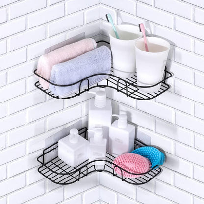 wall mounted bathroom shelves