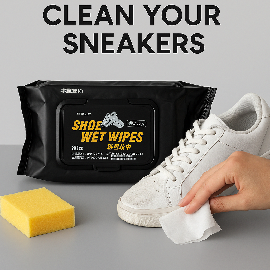Sneaker Wipes - 80 Wipes Pack
